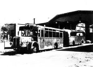 Nach dem Bombenangriff auf das Depot am 07.04.1945 